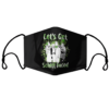 Kiss Me Im Gay Or Irish Or Drunk Or Whatever LGBT St Patricks Day Irish Gnome Face mask