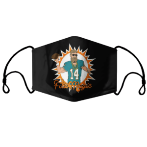 Miami Fitzmagic Ryan Fitzpatrick From Miami Dolphins NFL face Mask