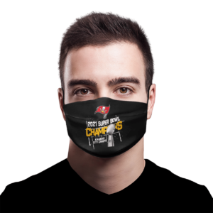 Tampa Bay Buccaneers 2021 Super Bowl Champions Kansas City Chiefs Face Mask