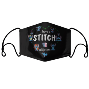 I Have A Stitch Addition Angel and Stitch face mask