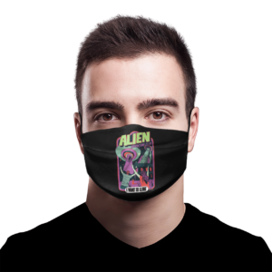 Alien Adventure Club - I Want To Leave face mask
