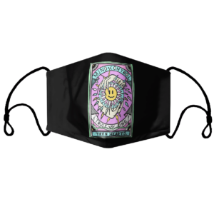 Mind Control Tarot Card face mask