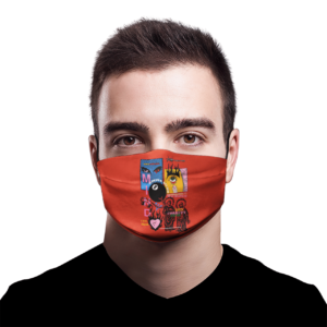 Mind Control Brain Washed face mask