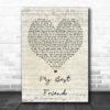 Time spent with guitars and dogs is never wasted Poster Canvas