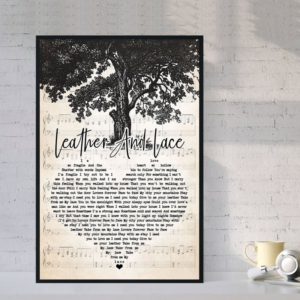 Stevie Nicks Don Henley  Leather And Lace Valentine For Boyfriend Girlfriend Poster Canvas