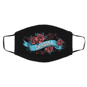 Chingona rose face mask