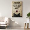 A Girl Hiking Forest And Into The Forest I Go To Lose My Mind And Find My Soul Poster Canvas