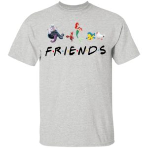 Disney The Little Mermaid Friends Shirt, Kid Tee