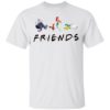 Baby Yoda Stitch Groot And Jack Skeleton With Friend 2021 Shirt, Kid Tee