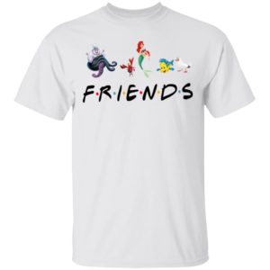 Disney The Little Mermaid Friends Shirt, Kid Tee