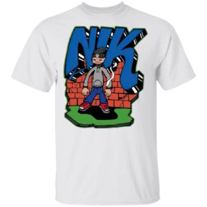 Nik Tendo Legit Check Text Shirt