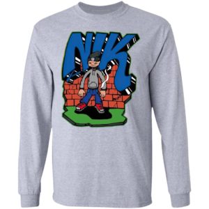 Nik Tendo Legit Check Text Shirt