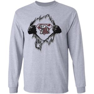 Alabama Crimson Tide Insides Me Superman Shirt