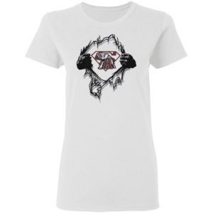 Alabama Crimson Tide Insides Me Superman Shirt
