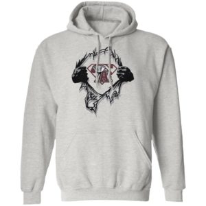 Alabama Crimson Tide Insides Me Superman Shirt