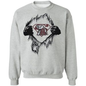 Alabama Crimson Tide Insides Me Superman Shirt