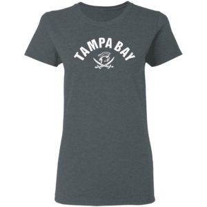 Red Tampa Bay Old School Pirate TB Cool Tampa Bay Shirt