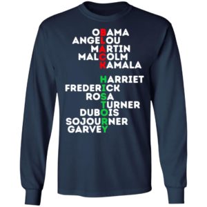 Black History Obama Angelou Martin Malcolm Kamala Harriet Frederick Shirt