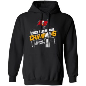 Tampa Bay Buccaneers 2021 Super Bowl Champions Kansas City Chiefs Shirt