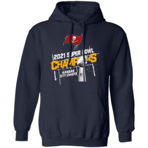 Tampa Bay Buccaneers 2021 Super Bowl Champions Kansas City Chiefs Shirt