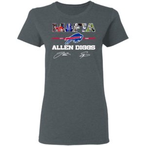 Buffalo Bills Mafia Allen Diggs signatures shirt