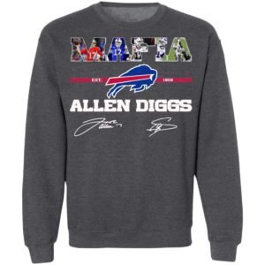 Buffalo Bills Mafia Allen Diggs signatures shirt