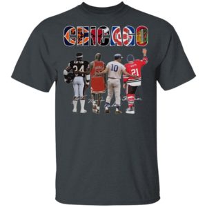 Chicago Chicago Bears Chicago Bulls Chicago Cubs Payton Jordan Mikita Signatures Shirt