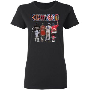 Chicago Chicago Bears Chicago Bulls Chicago Cubs Payton Jordan Mikita Signatures Shirt