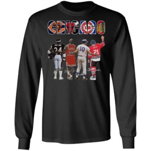 Chicago Chicago Bears Chicago Bulls Chicago Cubs Payton Jordan Mikita Signatures Shirt