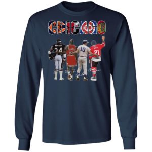 Chicago Chicago Bears Chicago Bulls Chicago Cubs Payton Jordan Mikita Signatures Shirt