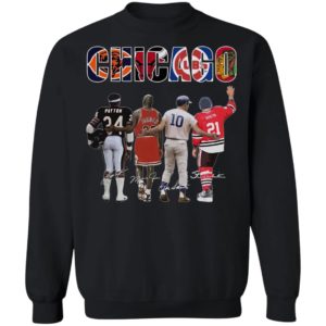 Chicago Chicago Bears Chicago Bulls Chicago Cubs Payton Jordan Mikita Signatures Shirt