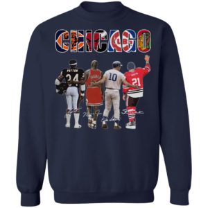 Chicago Chicago Bears Chicago Bulls Chicago Cubs Payton Jordan Mikita Signatures Shirt