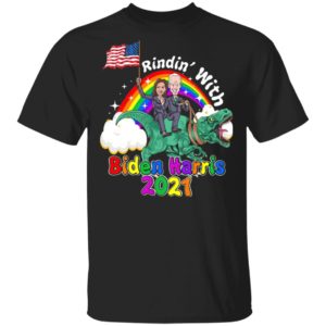 Riding Dinosaur with Biden Harris 2021 – 46th President Madame Vice President Shirt