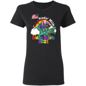 Riding Dinosaur with Biden Harris 2021 – 46th President Madame Vice President Shirt