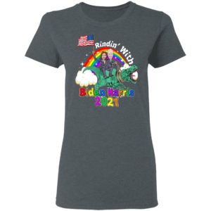 Riding Dinosaur with Biden Harris 2021 – 46th President Madame Vice President Shirt