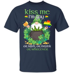 unny Gay St Patrick’s Day Kiss Me I’m Gay Shirt