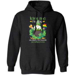 unny Gay St Patrick’s Day Kiss Me I’m Gay Shirt