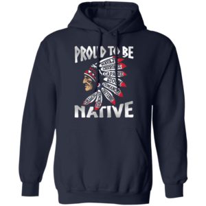 Proud To Be Navaji Capache Comanche Cheyenne Semindle Chippewd Native Shirt