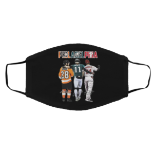 Philadelphia Philadelphia Eagles Philadelphia Flyers Primary Philadelphia Phillies Claude Giroux Signatures Mask