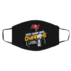 Red Tampa Bay Old School Pirate TB Cool Tampa Bay Mask