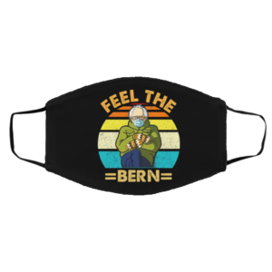 Feel The Bern Vintage Face Mask