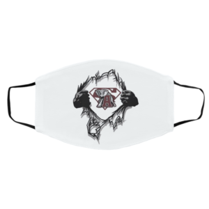 Alabama Crimson Tide Insides Me Superman Mask