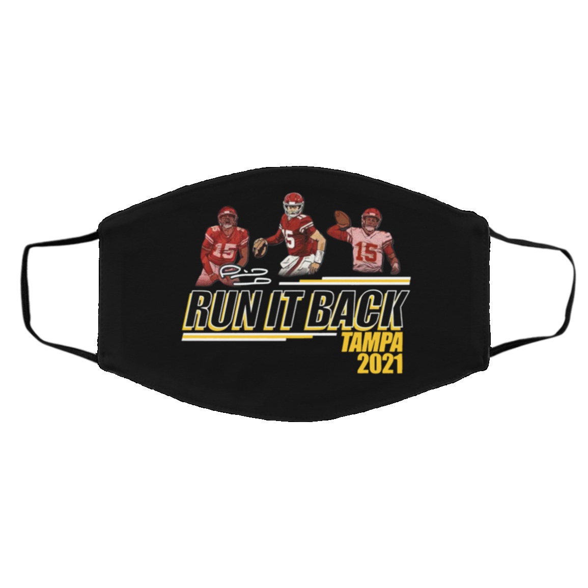 Run it back Tampa Bay Buccaneers 2021 Mask Run it back Tampa Bay Buccaneers 2021 Mask