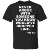 Stop standing up when the plane lands shirt