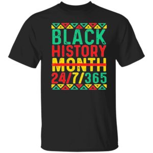Black History Month 247 365 African Blm Shirt