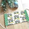 Mickey Pattern St. Patrick’s Day Minnie Headband Face Mask