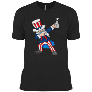 Uncle Sam Face Mask Dabbing Toilet Paper Shirt