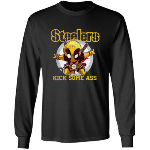 Deadpool Pittsburgh Steelers Kick Some Ass Shirt