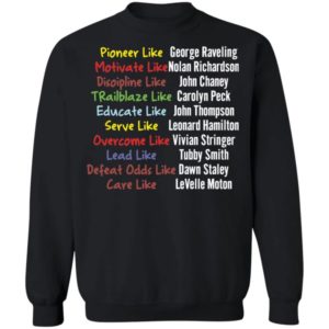 Pioneer Like George Raveling Motivate Like Nolan Richardson Shirt