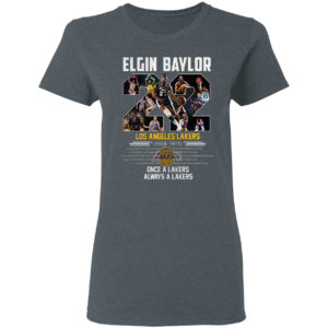 Elgin Baylor 22 Los Angeles Lakers 1958 1971 shirt